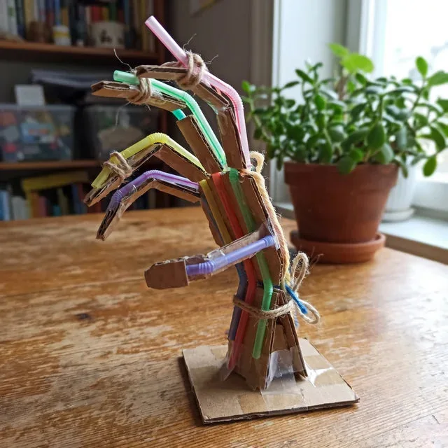 Kartonnen robothand project